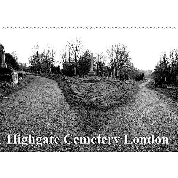 Highgate Cemetery London (Wandkalender 2020 DIN A2 quer), Bert Burkhardt