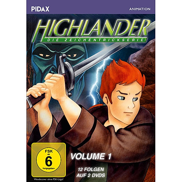 Highlander - Die Zeichentrickserie, Vol. 1, Highlander-Die Zeichentrickserie