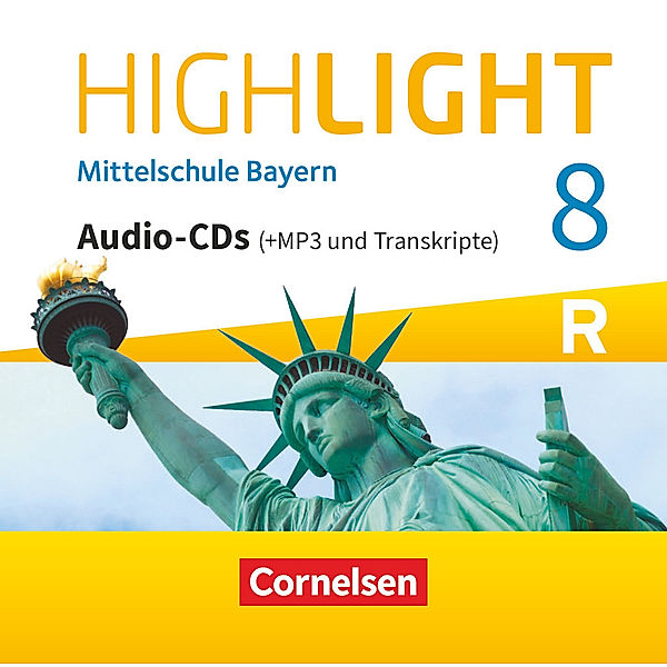 Highlight - Mittelschule Bayern - 8. Jahrgangsstufe,Audio-CDs, MP3