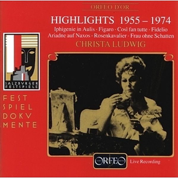 Highlights 1955-74 Figaro/Ariadne/Fidelio/+, Ludwig, Böhm, Wp