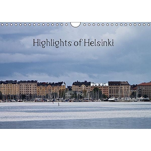 Highlights of Helsinki (Wandkalender 2014 DIN A4 quer), Christine M. Kipper
