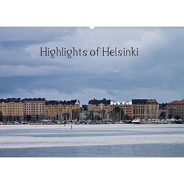 Highlights of Helsinki (Wandkalender 2023 DIN A2 quer), Christine M. Kipper