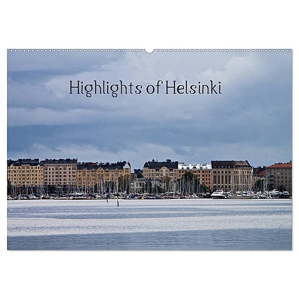 Highlights of Helsinki (Wandkalender 2024 DIN A2 quer), CALVENDO Monatskalender, Christine M. Kipper