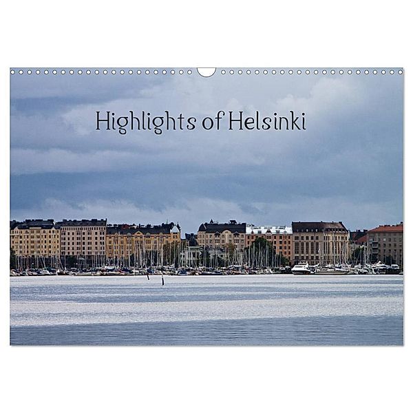 Highlights of Helsinki (Wandkalender 2024 DIN A3 quer), CALVENDO Monatskalender, Christine M. Kipper