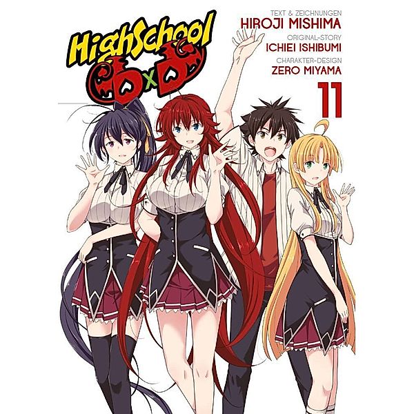 HighSchool DxD Bd.11, Hiroji Mishima, Ichiei Ishibumi, Zero Miyama