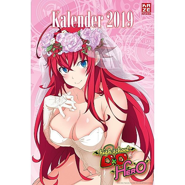 Highschool DxD - Wandkalender 2019, Hiroji Mishima