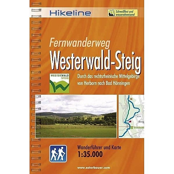 Hikeline Wanderführer Fernwanderweg Westerwald-Steig