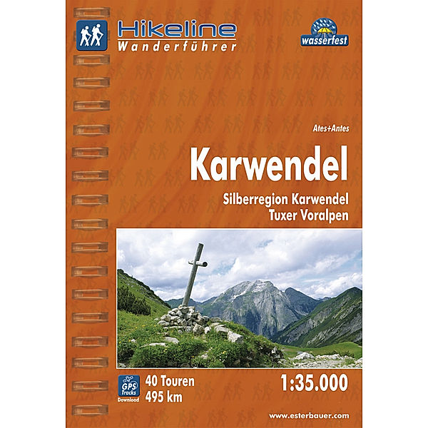 Hikeline Wanderführer / Hikeline Wanderführer Karwendel, Birgit Antes