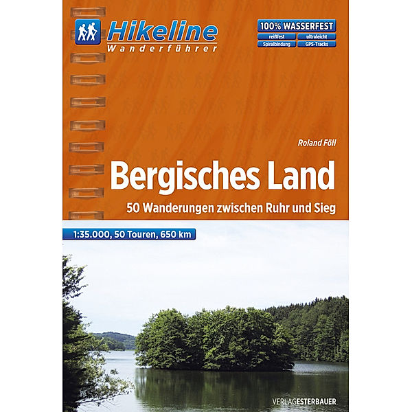 Hikeline Wanderführer / Hikeline Wanderführer Bergisches Land, Roland Föll