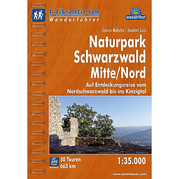 Hikeline Wanderführer / Hikeline Wanderführer Naturpark Schwarzwald Mitte/Nord, Sabine Malecha, Joachim Lutz