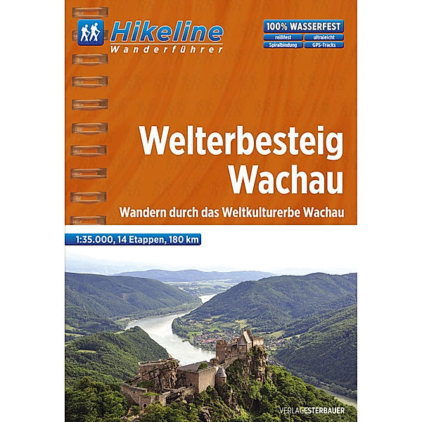 Hikeline Wanderführer / Hikeline Wanderführer Welterbesteig Wachau