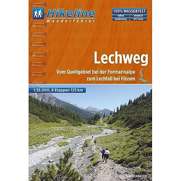 Hikeline Wanderführer Lechweg