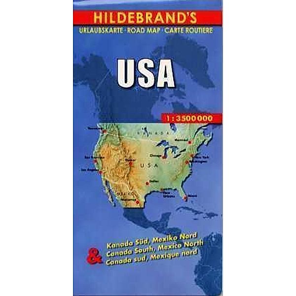 Hildebrand's Urlaubskarte / Hildebrand's Urlaubskarte USA. Etats-Unis