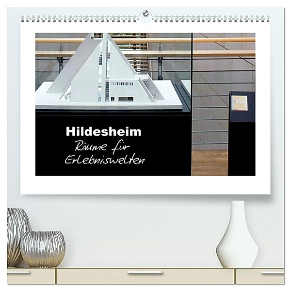 Hildesheim - Räume für Erlebniswelten (hochwertiger Premium Wandkalender 2024 DIN A2 quer), Kunstdruck in Hochglanz, Gerhard Niemsch