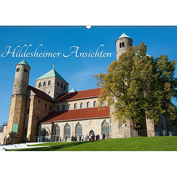 Hildesheimer Ansichten (Wandkalender 2019 DIN A2 quer), Frauke Scholz