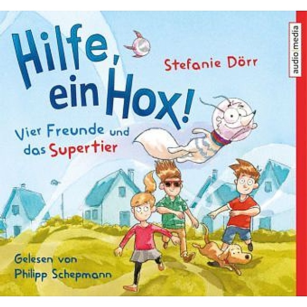 Hilfe, ein Hox! Vier Freunde und das Supertier, 3 Audio-CDs, Stefanie Dörr
