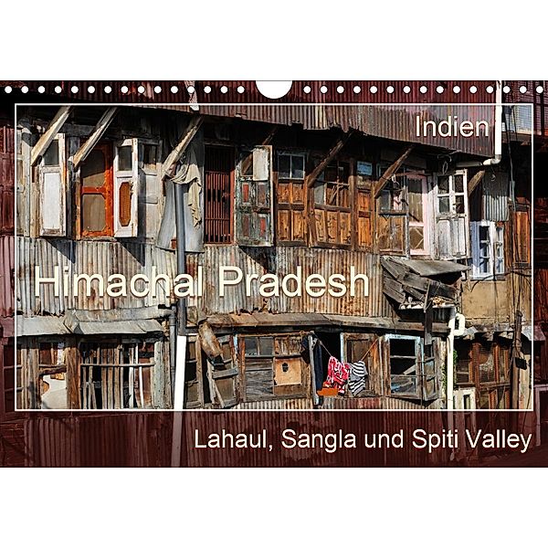 Himachal Pradesh - Lahaul, Sangla, Spiti Valley (Wandkalender 2021 DIN A4 quer), Manfred Bergermann