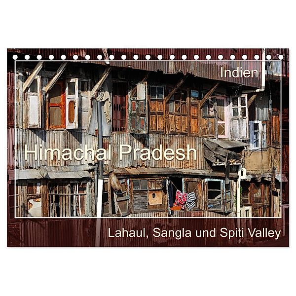 Himachal Pradesh - Lahaul, Sangla, Spiti Valley (Tischkalender 2024 DIN A5 quer), CALVENDO Monatskalender, Manfred Bergermann