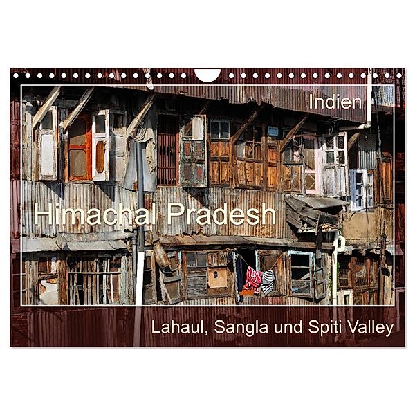 Himachal Pradesh - Lahaul, Sangla, Spiti Valley (Wandkalender 2025 DIN A4 quer), CALVENDO Monatskalender, Calvendo, Manfred Bergermann