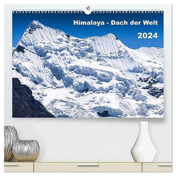 Himalaya - Dach der Welt (hochwertiger Premium Wandkalender 2024 DIN A2 quer), Kunstdruck in Hochglanz, Jens König