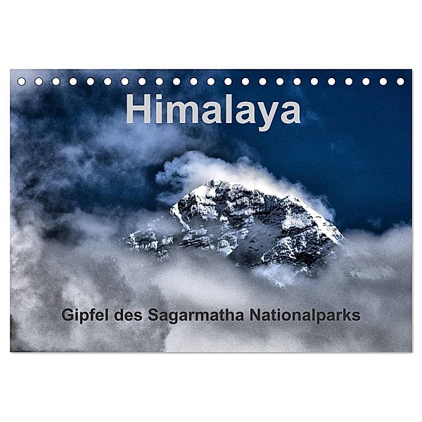 Himalaya - Gipfel des Sagarmatha Nationalparks (Tischkalender 2024 DIN A5 quer), CALVENDO Monatskalender, Wolfgang-A. Langenkamp