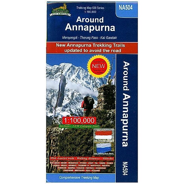 Himalaya Map House Trekking Map / Trekking Map Annapurna