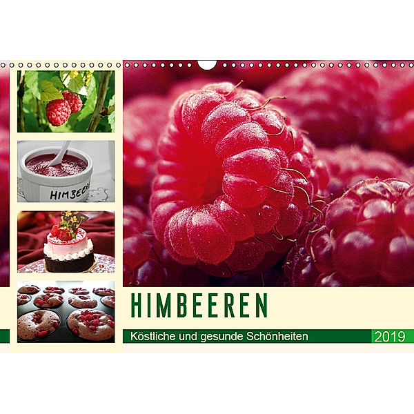 Himbeeren. Köstliche und gesunde Schönheiten (Wandkalender 2019 DIN A3 quer), Elisabeth Stanzer