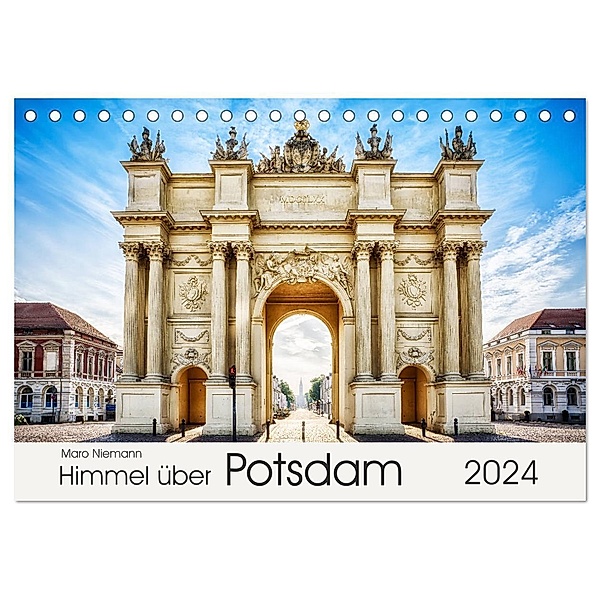 Himmel über Potsdam (Tischkalender 2024 DIN A5 quer), CALVENDO Monatskalender, Maro Niemann