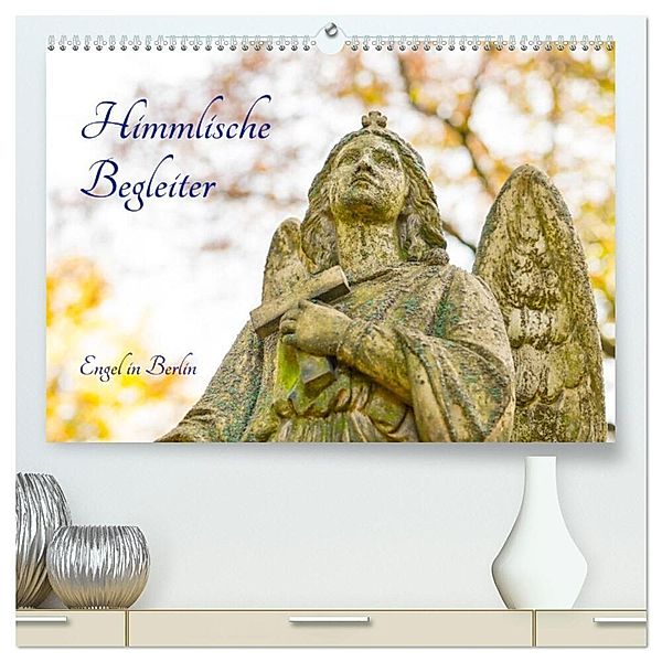Himmlische Begleiter (hochwertiger Premium Wandkalender 2024 DIN A2 quer), Kunstdruck in Hochglanz, Carola Vahldiek