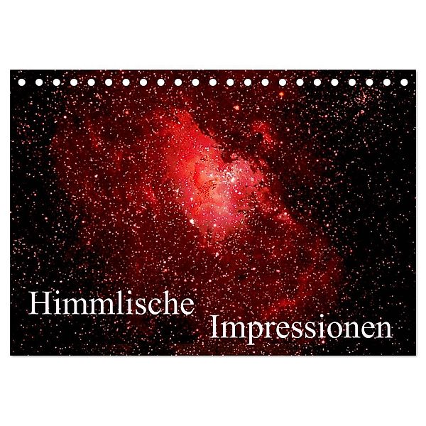 Himmlische Impressionen (Tischkalender 2024 DIN A5 quer), CALVENDO Monatskalender, MonarchC