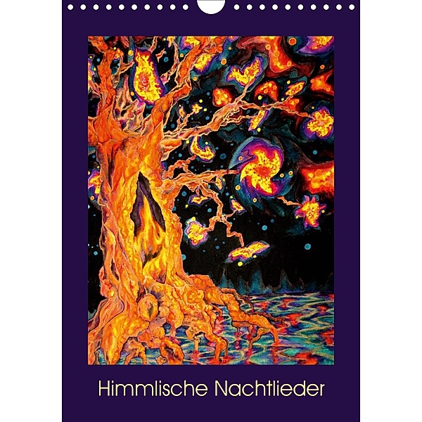 Himmlische Nachtlieder (Wandkalender 2021 DIN A4 hoch), Ulrike Brück