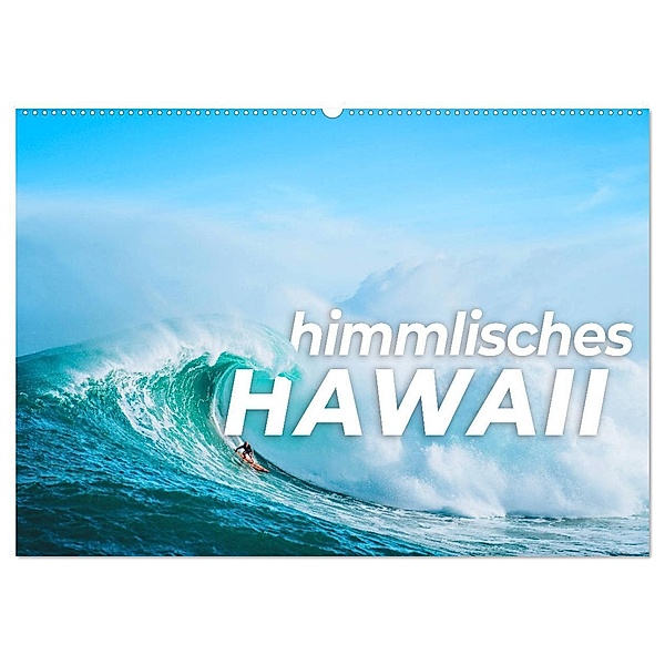 Himmlisches Hawaii (Wandkalender 2024 DIN A2 quer), CALVENDO Monatskalender, Happy Monkey