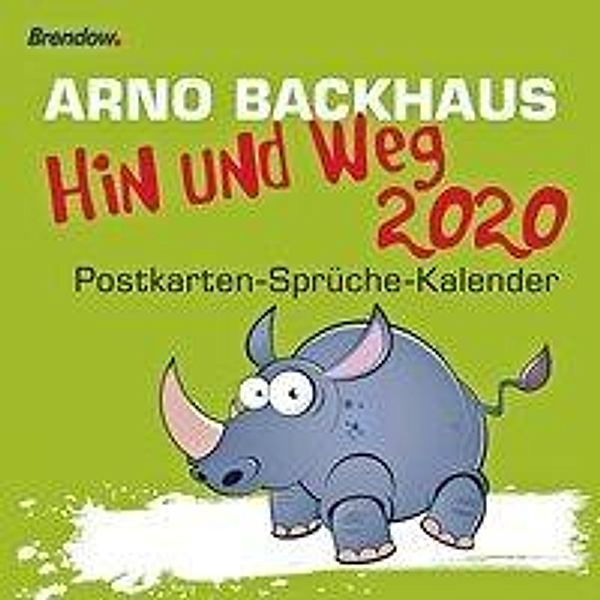 Hin und weg 2020, Arno Backhaus