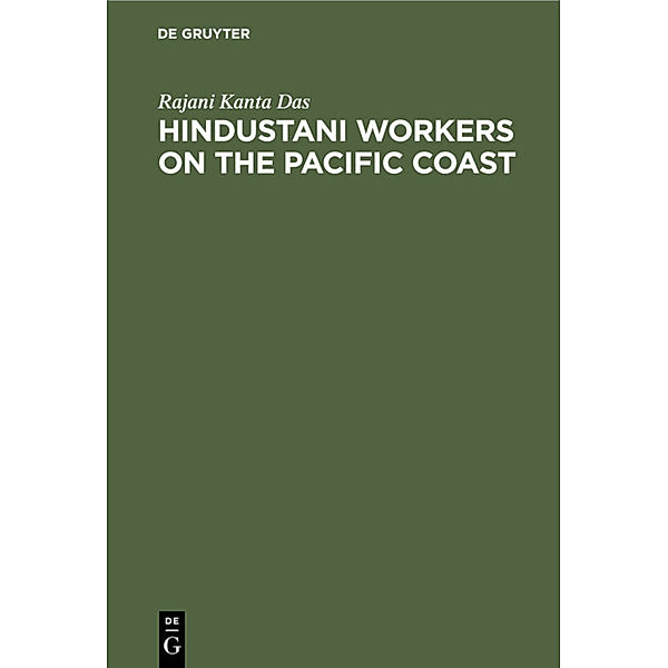 Hindustani workers on the Pacific coast, Rajani Kanta Das