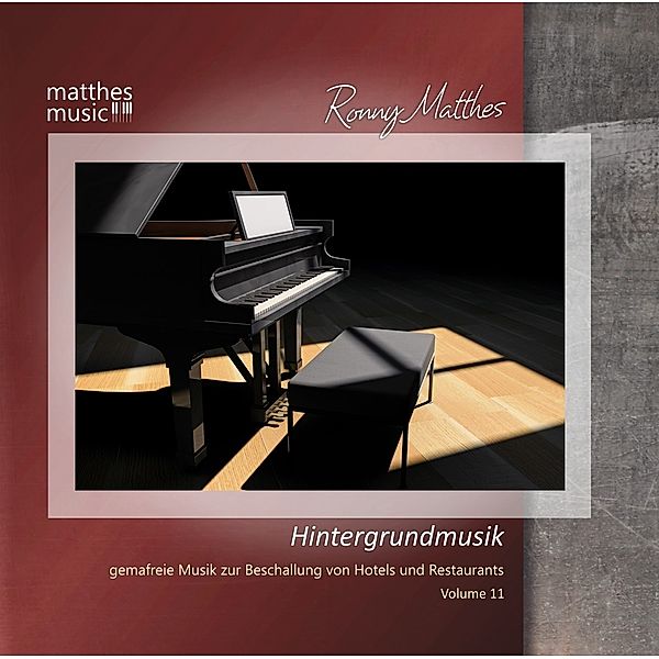 Hintergrundmusik,Vol.11-Gemafreie Klaviermusik, Ronny Matthes