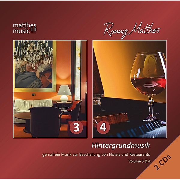 Hintergrundmusik: Vol.3 & 4-Gemafreie Musik (2cds), Ronny Matthes