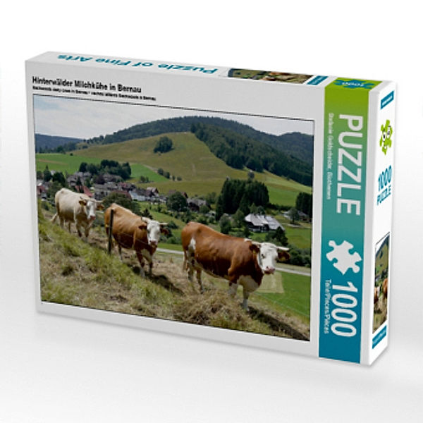 Hinterwälder Milchkühe in Bernau (Puzzle), Biothemen