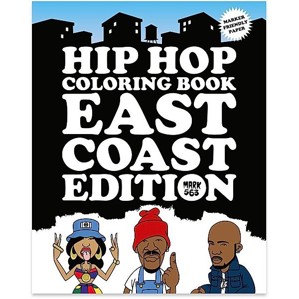 Hip Hop Coloring Book, Mark