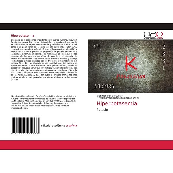 Hiperpotasemia, Julen Ocharan-Corcuera, Mª del Carmen Natalia Espinosa-Furlong