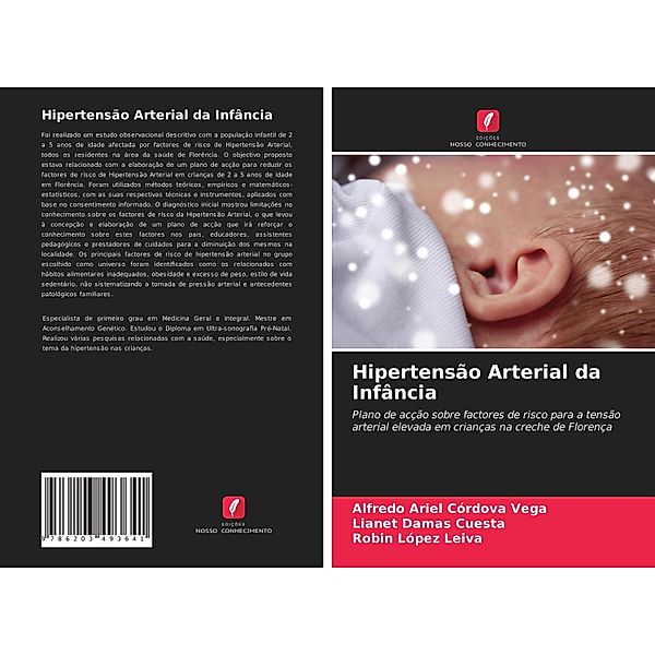 Hipertensão Arterial da Infância, Alfredo Ariel Córdova Vega, Lianet Damas Cuesta, Robin López Leiva