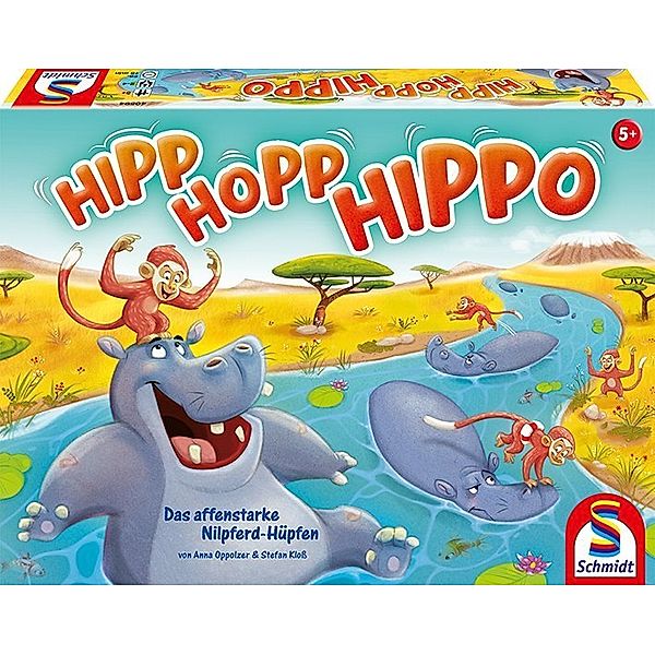 SCHMIDT SPIELE Hipp-Hopp-Hippo (Spiel)