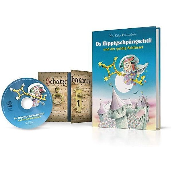 Hippigschpängschtli und der guldig Schlüssel (Mit Original-CD), Peter Reber, Oskar Weiss