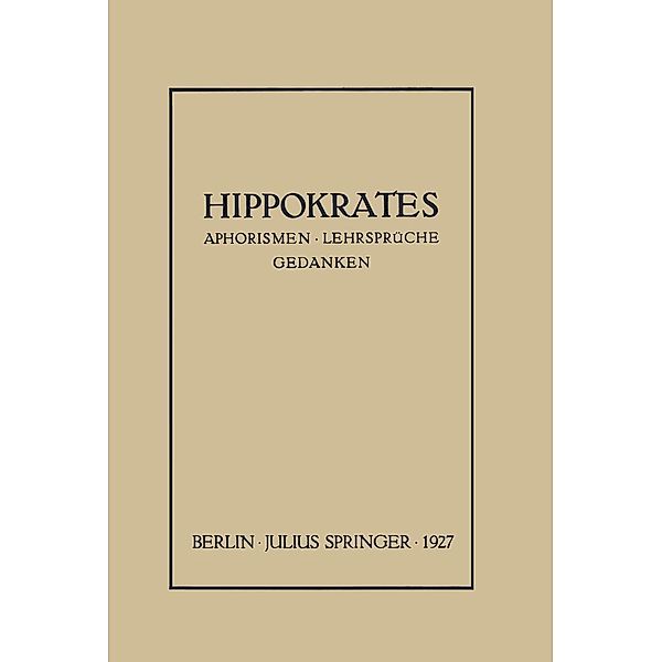 Hippokrates, Na Hippokrates, NA Sack