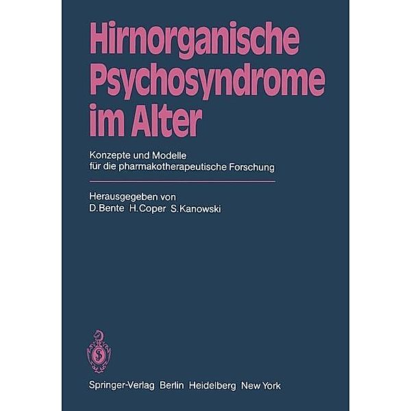 Hirnorganische Psychosyndrome im Alter