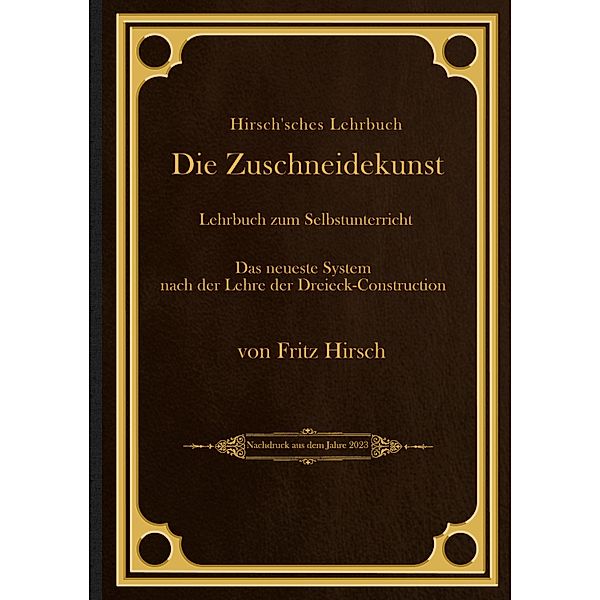 Hirsch'sches Lehrbuch, Fritz Hirsch