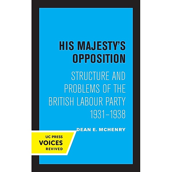 His Majesty's Opposition, Dean E. McHenry
