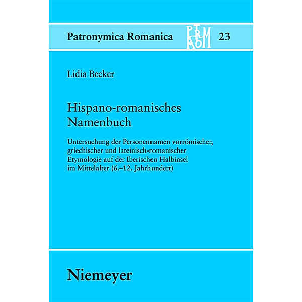 Hispano-romanisches Namenbuch, Lidia Becker