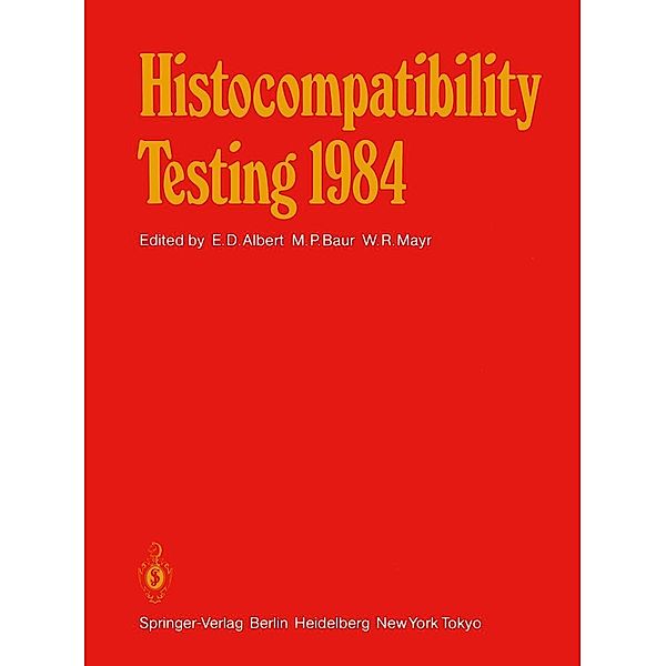 Histocompatibility Testing 1984