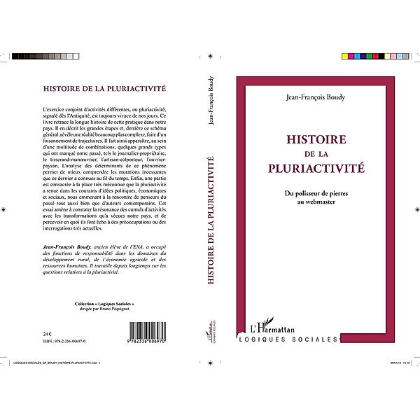 Histoire de la pluriactivite / Hors-collection, Jean-Francois Boudy