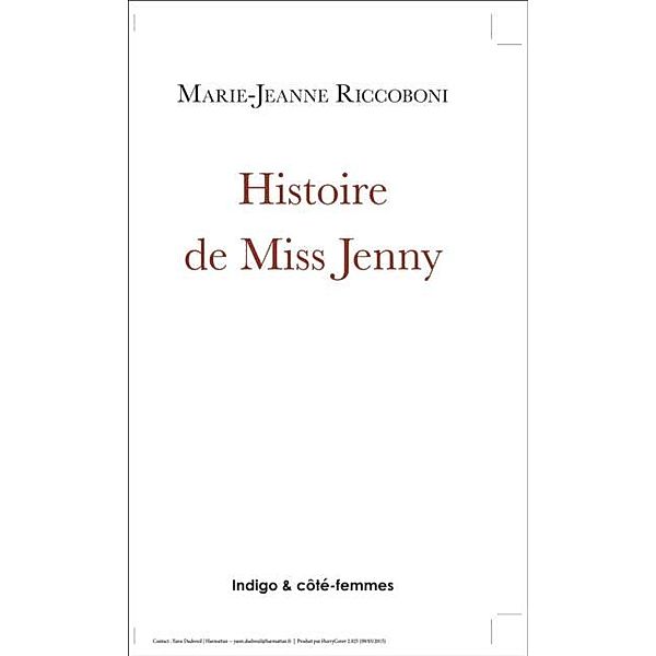 Histoire de Miss Jenny